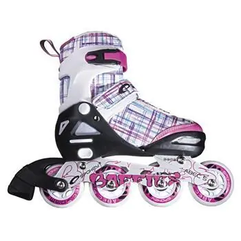 Spokey Baffies różowe / Wrotki / rozmiar 31-34