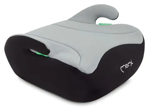 Momi LIKO szary / Fotelik podwyższający / od 125 do 150 cm / do 36 kg