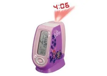 LEXIBOOK Littlest Pet Shop Budzik/Projektor