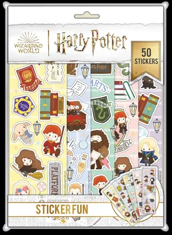 Zestaw naklejek BLUESKY Harry Potter / Naklejki / Motyw Harry'ego Pottera