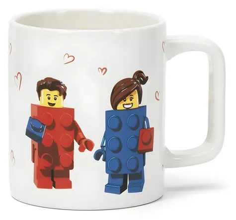 Kubek Lego Love / Kubek / Ceramiczny / 300 ml