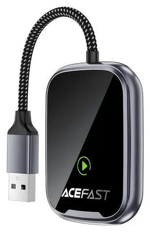 Acefast QC1 szary / Bezprzewodowy adapter samochodowy
