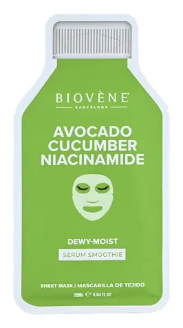 Biovene Avocado + Niacin Dewy-Moist Mask w płachcie