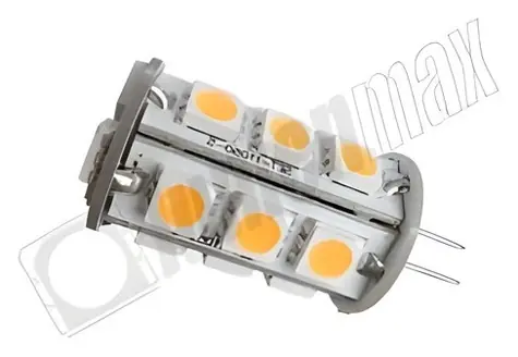 Żarówka Lumenmax EL-G4-3 CW / LED / 3 W / G4 / 230 lm / zimna biel / 12V