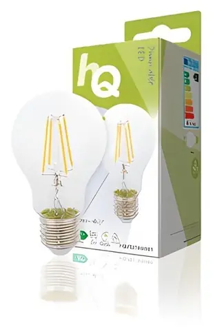 Żarówka LED retro HQ A60 E27 / Żarówka / E27 / 4 W / 370 lm / 2700 K / ściemnialna