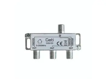 Geti GSS103 / Rozdzielacz antenowy / 3 wyjścia