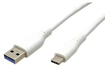 Value USB-A - USB-C biały / Kabel / USB 3.0 / 5 Gbps / 2 m
