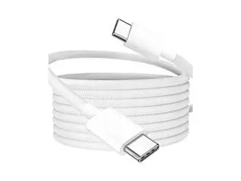 LTC LX034803 biały / Kabel do transmisji danych / USB-C - USB-C / 2 m / do iPhone'a 15 i nowszych