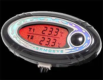 Revoltec Thermoeye / termometr LCD / podwójny wyświetlacz temperatury
