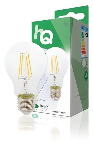 Żarówka LED retro HQ E27 / Żarówka żarowa / 4 W / 450 lm / 2700 K