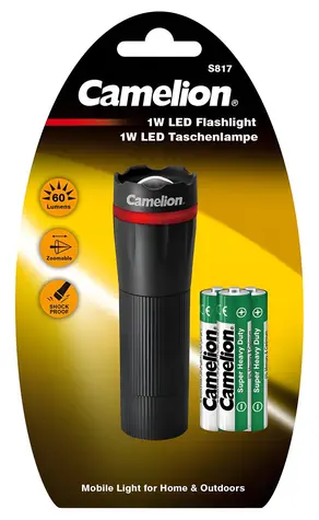 Latarka LED Camelion ZOOM 1W 60lm / Latarka / 3x AAA