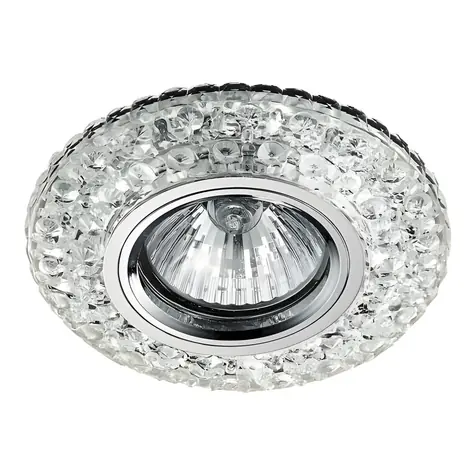 Emithor DOWNLIGHT ELEGANT DOUBLE LIGHT 71095 chrom / Downlight / GU10 / LED 3W 380lm 4000K / IP20 / 10 cm