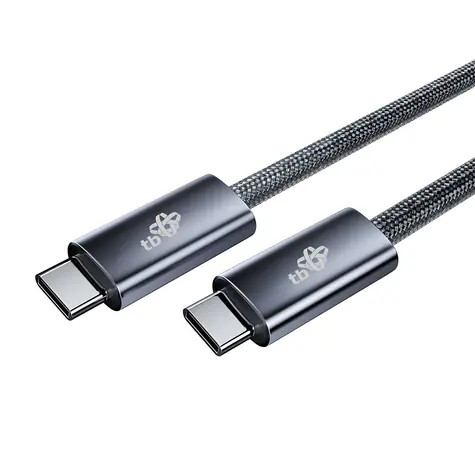 Kabel USB-C 1 m czarny / kabel USB-C do transmisji danych / USB 3.0 / 100 W / 5 Gb/s
