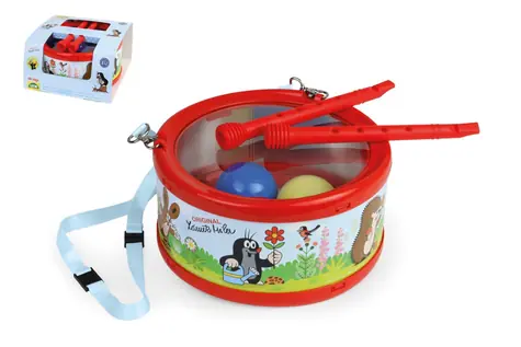 Lena Drum Mole 21 cm / Blacha / od 3 lat