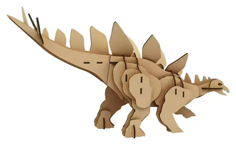 Rappa Drewniana układanka 3D Stegozaur / 41 elementów