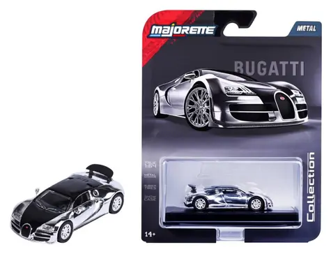 MAJORETTE Car Bugatti Veyron 16.4 Super Sport / model 1:64 / metal / wolnobieg / długość 7,5 cm