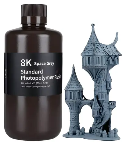 ELEGOO Water Washable 8K szary / Żywica do druku 3D / LCD/DLP / 405 nm / 1 kg