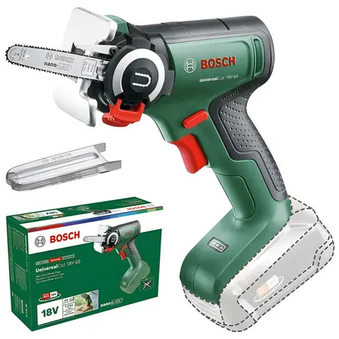 BOSCH UniversalCut 18V-65 zielono-czarny / Piła akumulatorowa / nanoBLADE / 18 V / silnik bezszczotkowy / bez akumulatora i ładowarki