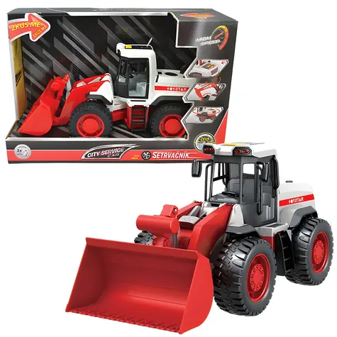 SPARKYS Bulldozer CITY SERVICE CAR / 1:12 / od 3 lat