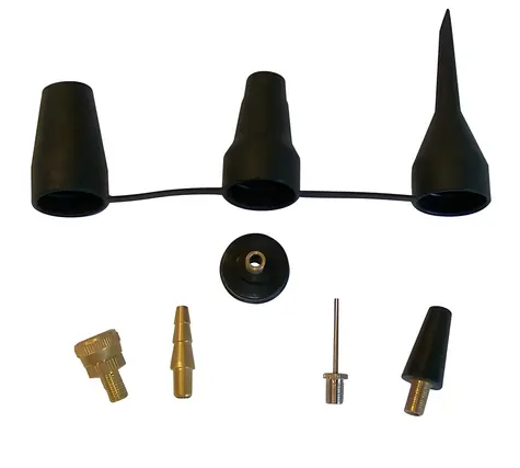 Güde 84098 / Zestaw adapterów do opon / 8 części / Wentyl Michelin