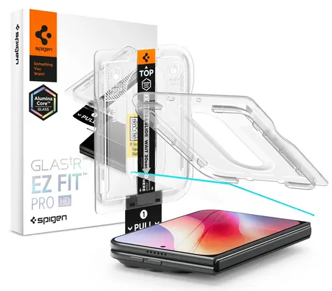 Szkło Spigen Glass tR EZ Fit Pro HD 1 szt. / Szkło ochronne / Apple iPhone Duo / AluminaCore