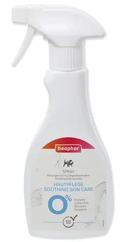 Beaphar Skin Care 250 ml / Spray / Łagodzący i nawilżający / Dla psów i kotów