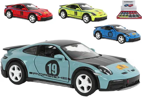 KINSMART Car Porsche 911 Rallye Livery Edition / Skala 1:36 / Metal / Odciągany / 13 cm