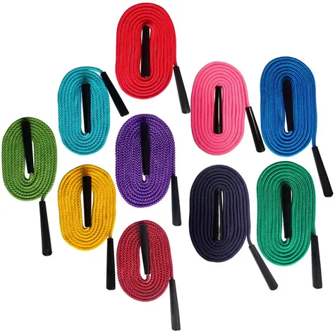 Skakanka z uchwytem plastikowym 250 cm / Pomoc w ćwiczeniach / Mix kolorów