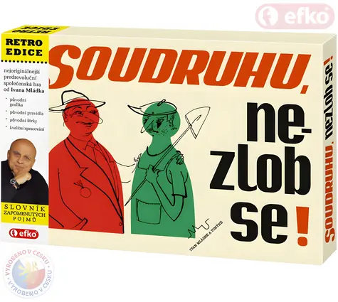 EFKO Towarzyszu, nie gniewaj się! Retro / Gra planszowa / 2-6 graczy / 30 min+