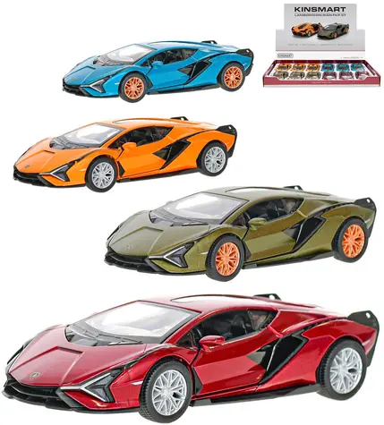 KINSMART Lamborghini Sián FKP 37 Model Car / Model Car / 1:40 / metal and plastic / pull back / 12.5 cm / from 3 years