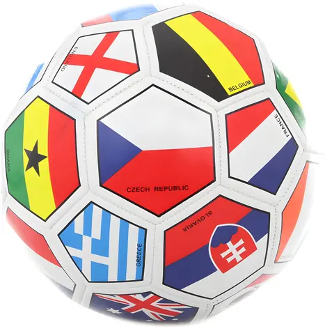 Piłka nożna Orion World Flag / Piłka / Guma / Rozmiar 5 / 20 cm