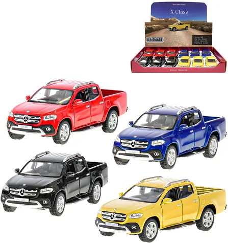 KINSMART Mercedes-Benz X-Class model samochodu / Metal i plastik / 1:42 / 13 cm / Pull-back