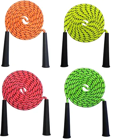 Skakanka ACRA neonowa / Uchwyt plastikowy / 2 m / 4 kolory