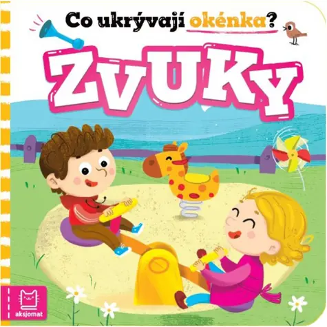 Aksjomat Co kryją okna? Dźwięki / Książka z oknami / 5 okien / od 12 miesięcy