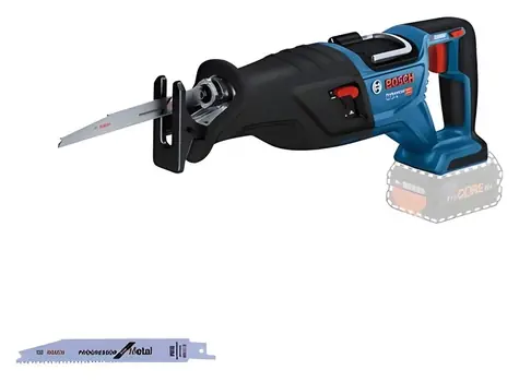 BOSCH GSA 18V-28 / Piła łańcuchowa akumulatorowa / 18 V / BITURBO / Profesjonalna / bez akumulatora