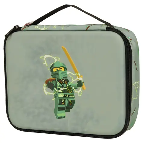 Torba termiczna Lego Ninjago Spinjitzu Master / Ocieplana konstrukcja / Pojemność 3 l / 26 x 20,5 x 7 cm / od 3 lat