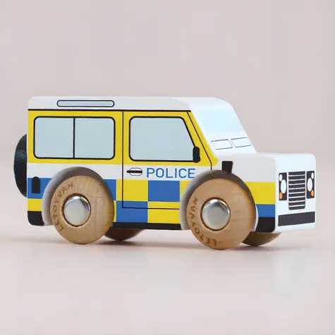 Le Toy Van Drewniany samochód policyjny Bobby / od 2 lat