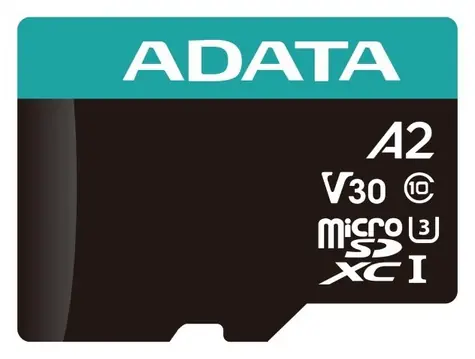 ADATA Premier Pro MicroSDXC 512GB / Karta pamięci / UHS-I U3 V30 / odczyt 100 MB/s / zapis 80 MB/s / + adapter SD