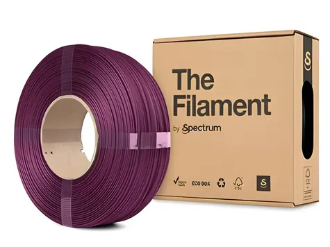 Spectrum The Filament ReFill PLA CF fioletowy (TF-24104) / Filament / PLA CF / 1,75 mm / 1 kg