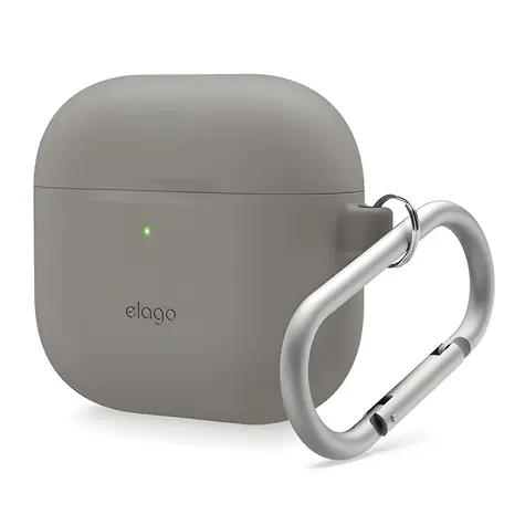 Etui silikonowe Elago AirPods 4 i 5 Hang, szare / Etui / silikonowe / do zawieszenia / do Apple AirPods 4 i 5