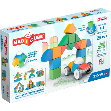 Geomag Magnetyczny zestaw konstrukcyjny Magicube Shapes / 25 elementów / od 1 roku