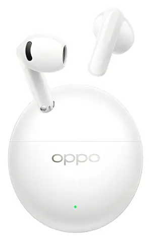 Oppo Enco Air5s białe / Słuchawki Bluetooth z mikrofonem / ANC / Bluetooth 6.0 / 40,5 mAh