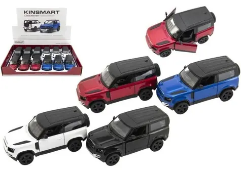 SPARKYS Metalowy model Land Rover Defender 90 / Metalowy / Nakręcany / od 3 lat