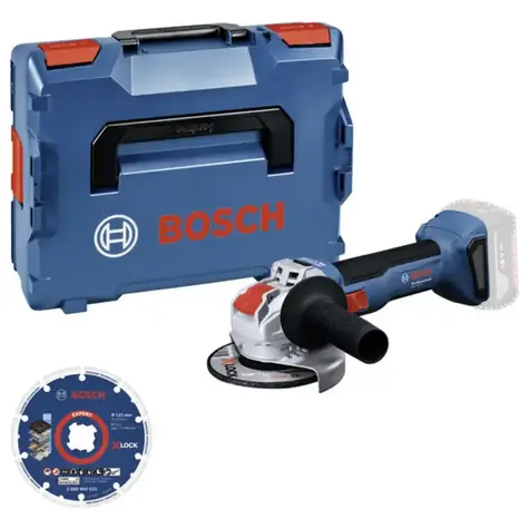 BOSCH GWX 18V-8 / Szlifierka kątowa akumulatorowa / X-LOCK / 18V / bez akumulatora