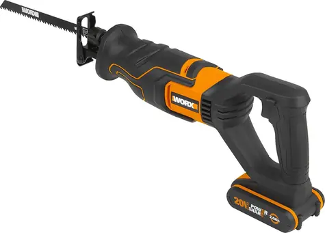 WORX WX500.9 / Piła szablasta akumulatorowa / 20 V