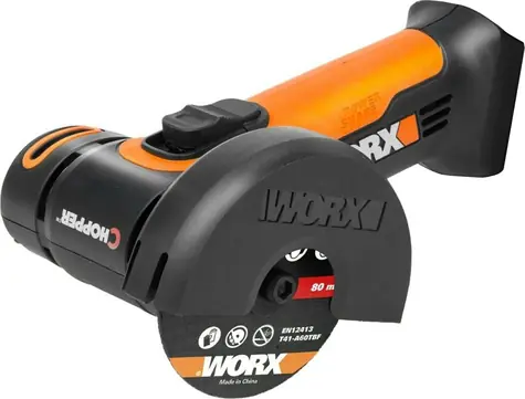 WORX WX801.9 / Mini szlifierka kątowa akumulatorowa / średnica 76 mm
