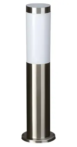 X-SITE CPD-001 stal nierdzewna / Lampa zewnętrzna / E27 / 80 W / IP44