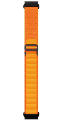 Pasek X-SITE do Garmin QuickFit Style 22 mm pomarańczowy / Pasek / Tekstylny / 22 mm