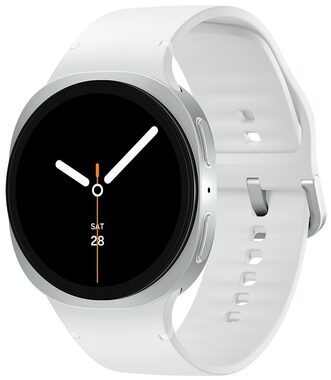Samsung Galaxy Watch 8 (44 mm) BT srebrny / Smartwatch / AMOLED / Wi-Fi / Bluetooth / GPS / Wear OS