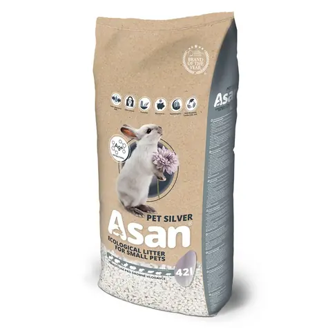 Żwirek Asan Pet Silver 42 l